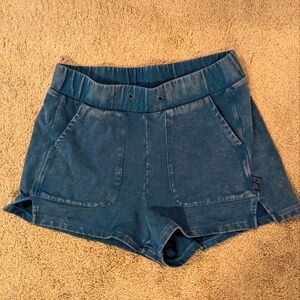 JoyLab xs blue cotton shorts, elastic waistband 98% cotton 2% spandex